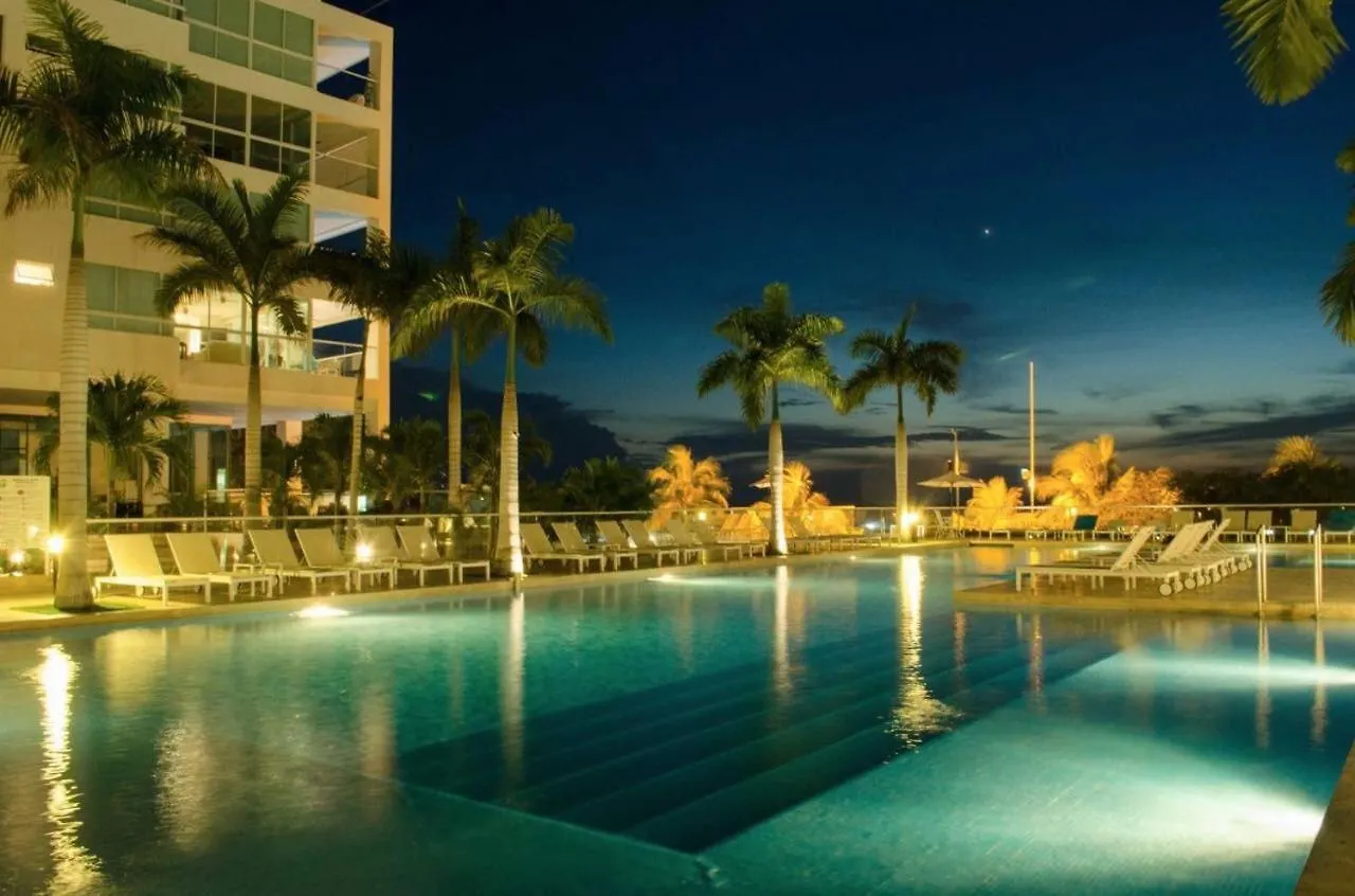 公寓 Apartamento En Playa Dormida 1 圣玛尔塔